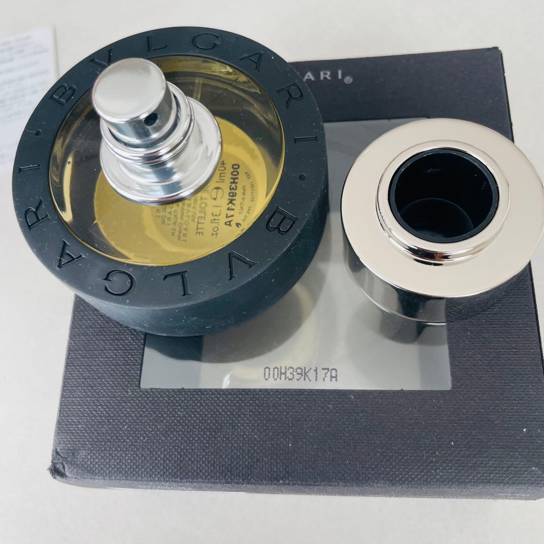 未使用級 BVLGARI ブルガリ 香水 BLACK オードトワレ 40ml