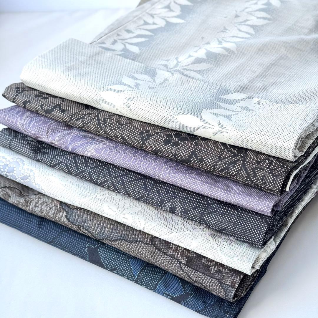 大島紬まとめ売り7枚セット　リメイク素材用