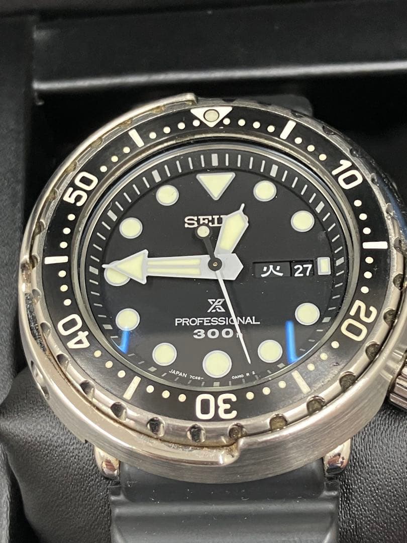 SEIKO プロスペックス マリーンマスター 7C46-0AN0 箱 保証書付