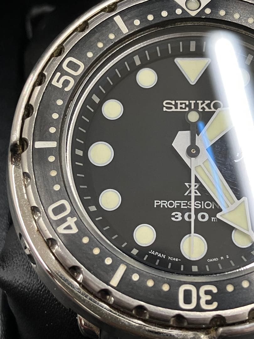 SEIKO プロスペックス マリーンマスター 7C46-0AN0 箱 保証書付