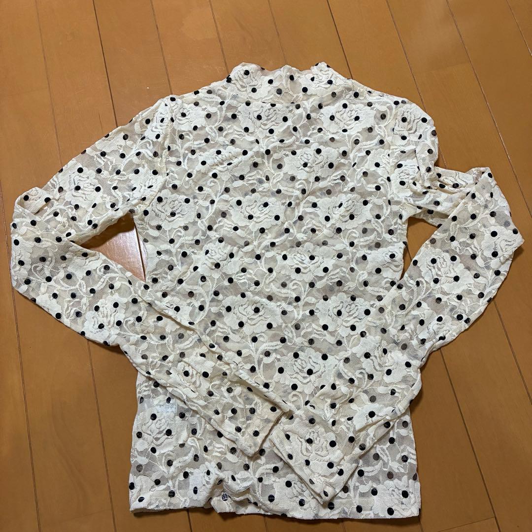 お値下げ♪2点セットpoppyポピー　シースルートップス中古