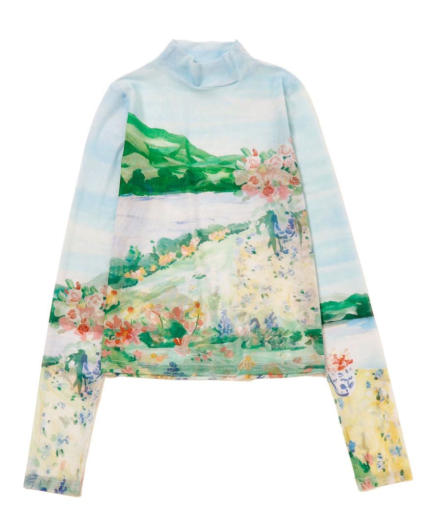 お値下げ♪2点セットpoppyポピー　シースルートップス中古