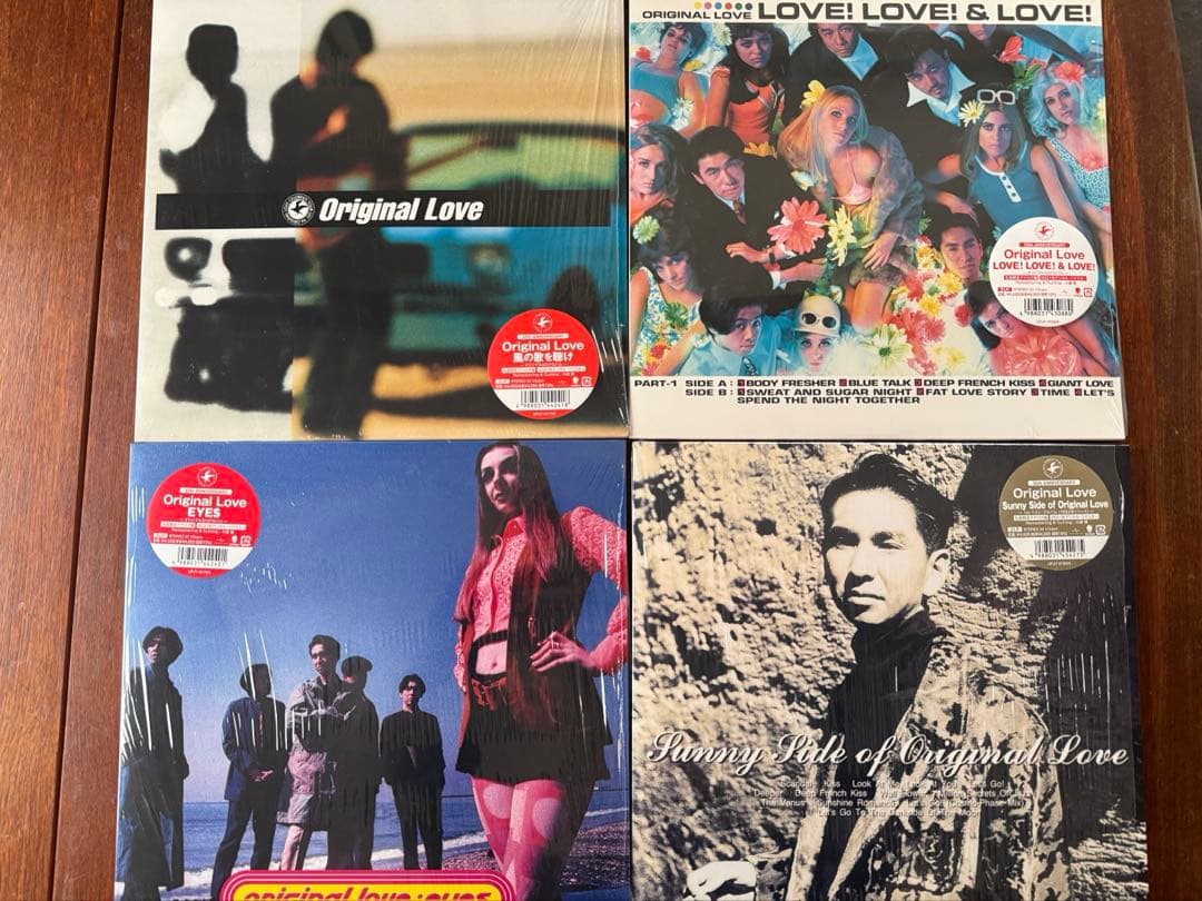 オリジナルラブ　限定盤　レコード4枚セット