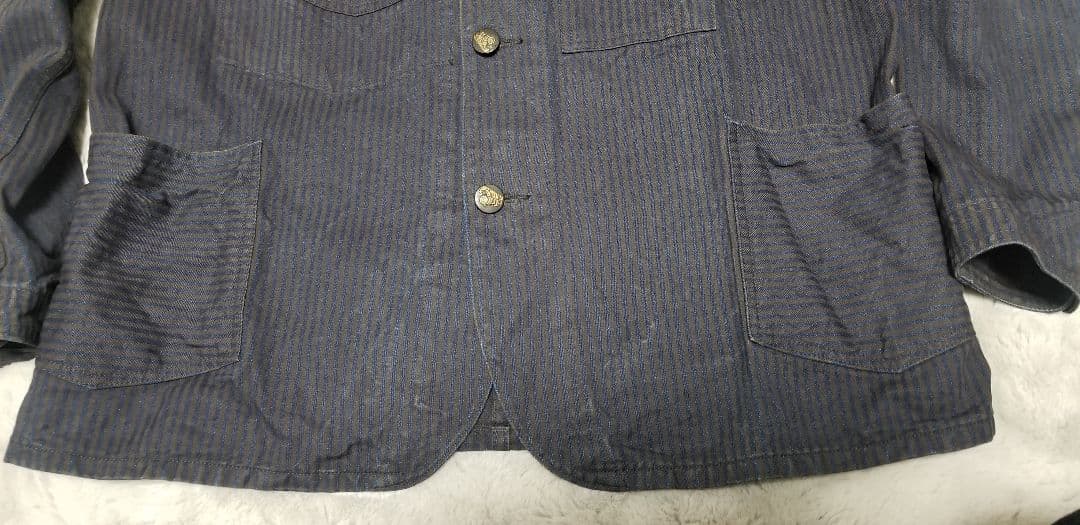 シュガーケーン ワーク コート 42 XL 良品