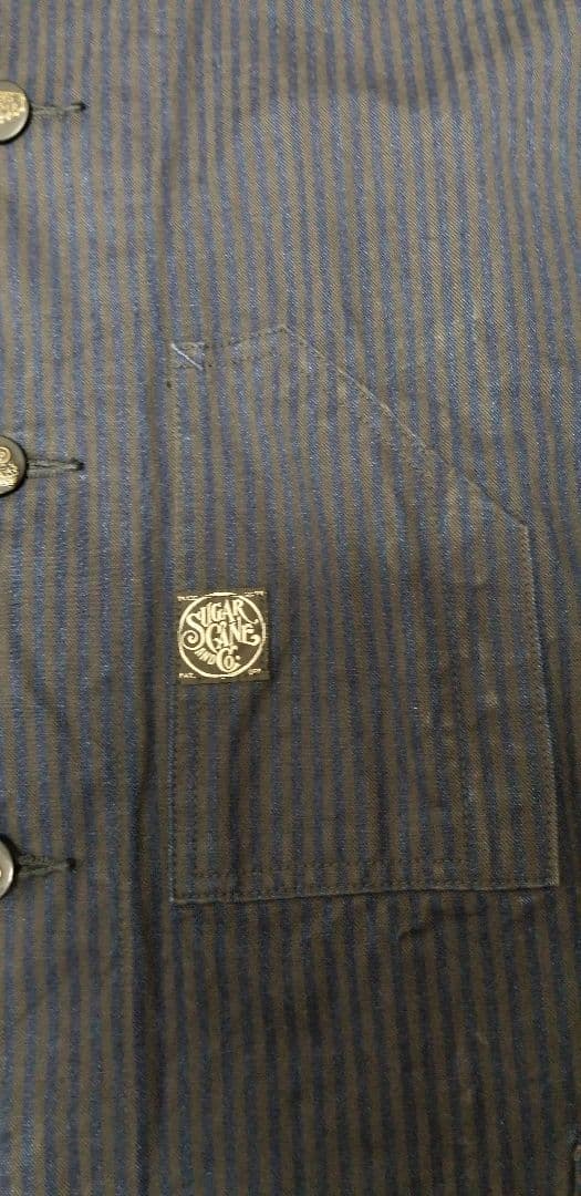 シュガーケーン ワーク コート 42 XL 良品