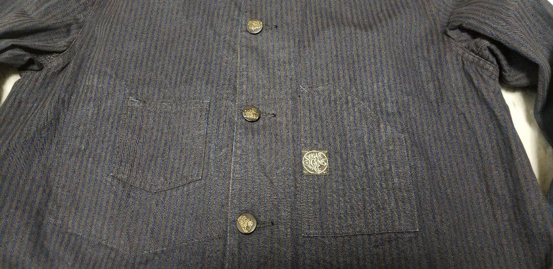 シュガーケーン ワーク コート 42 XL 良品