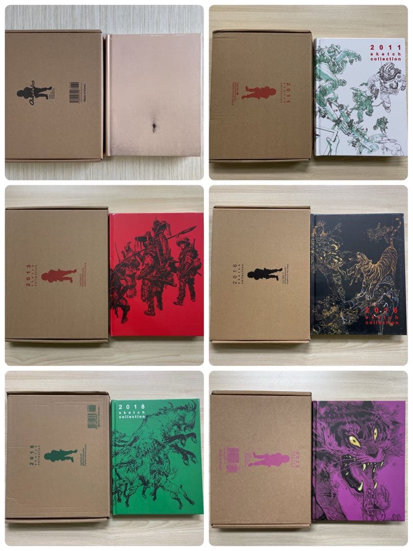 キム・ジョンギ 画集 6冊セット Kim Jung-Gi