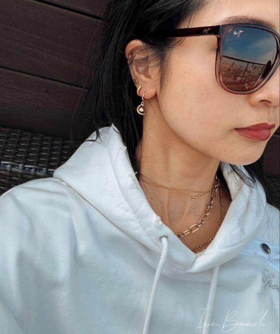 IRIEBEACH アイリービーチ ピアス　ゴールド 片耳用