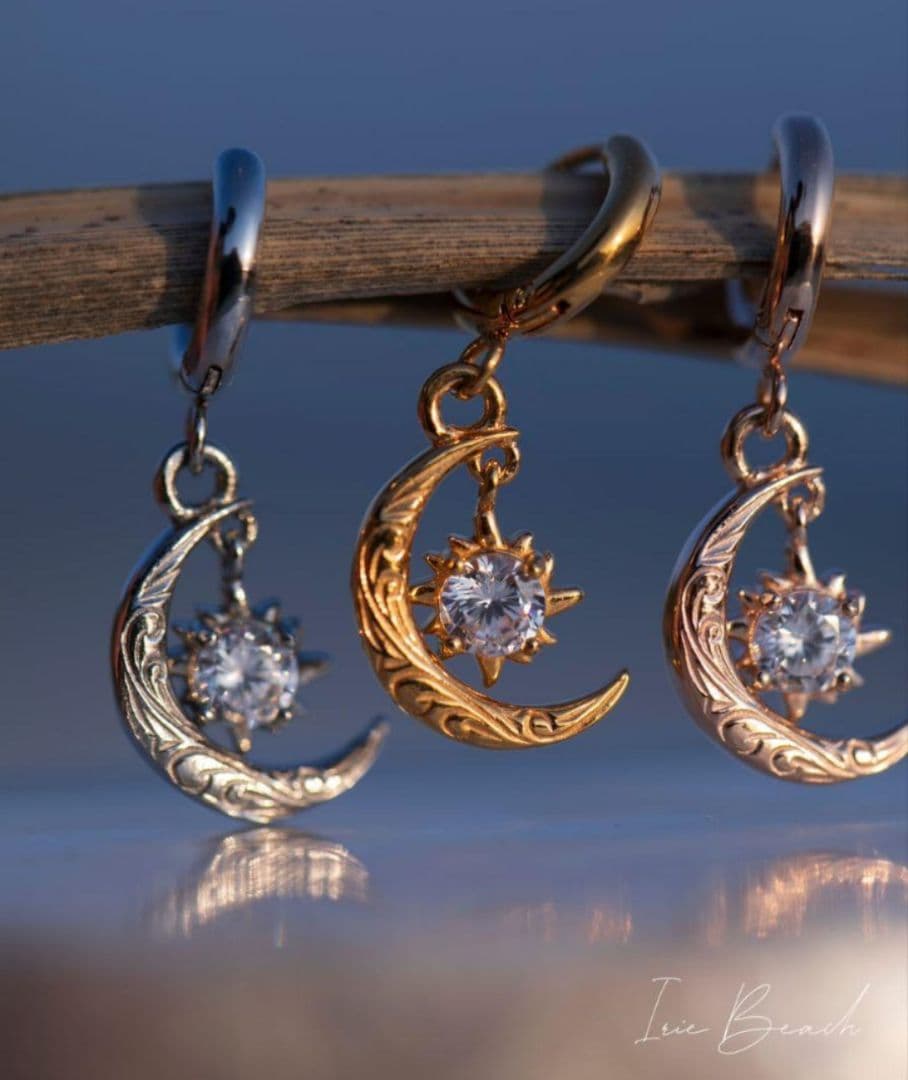 IRIEBEACH アイリービーチ ピアス　ゴールド 片耳用