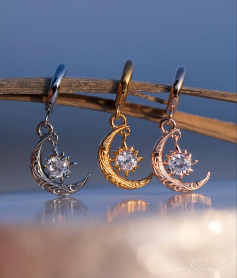 IRIEBEACH アイリービーチ ピアス　ゴールド 片耳用