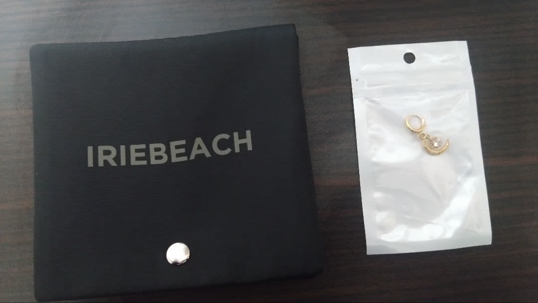 IRIEBEACH アイリービーチ ピアス　ゴールド 片耳用