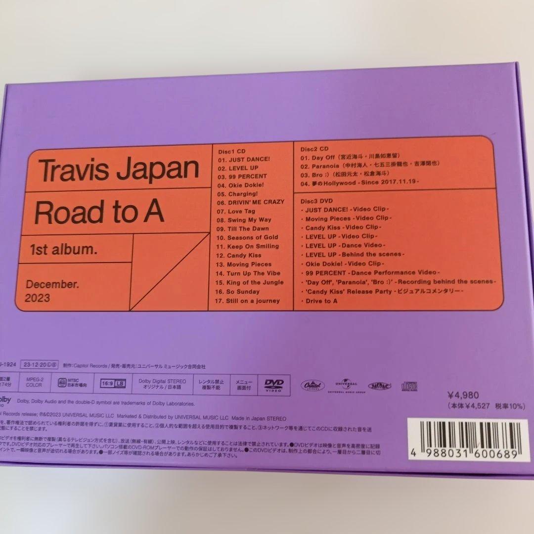 x*x様 Travis Japan/Road to A(DVD付FC限定盤)