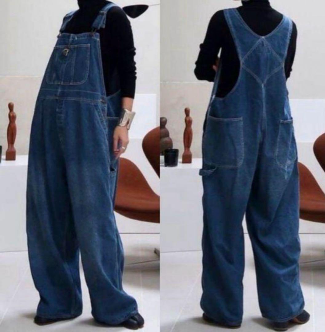 argue サロペット　デニム　アギュー