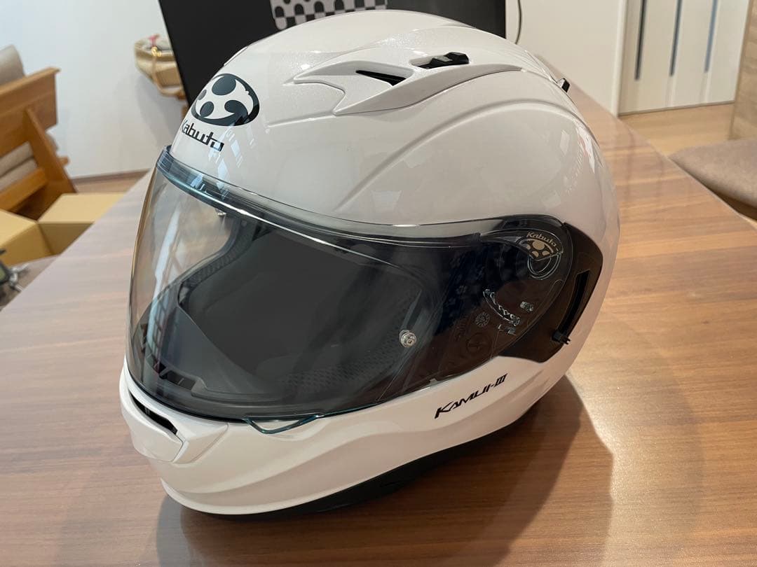 OGK KABUTO KAMUI3 カムイ3 ホワイト Mサイズ