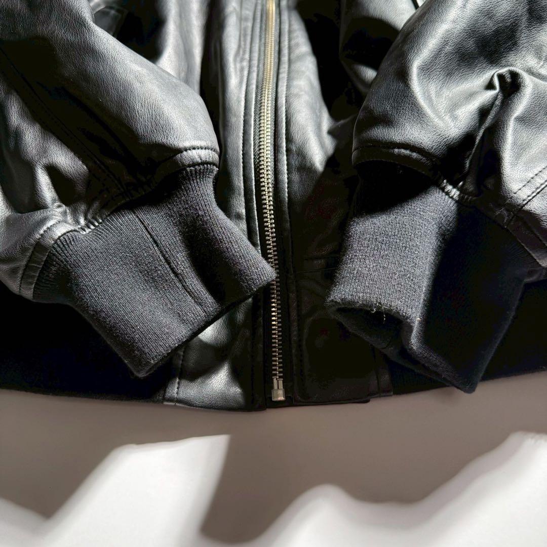 希少5L アルファ 2028 オールレザー　MA-1 フライトジャケット