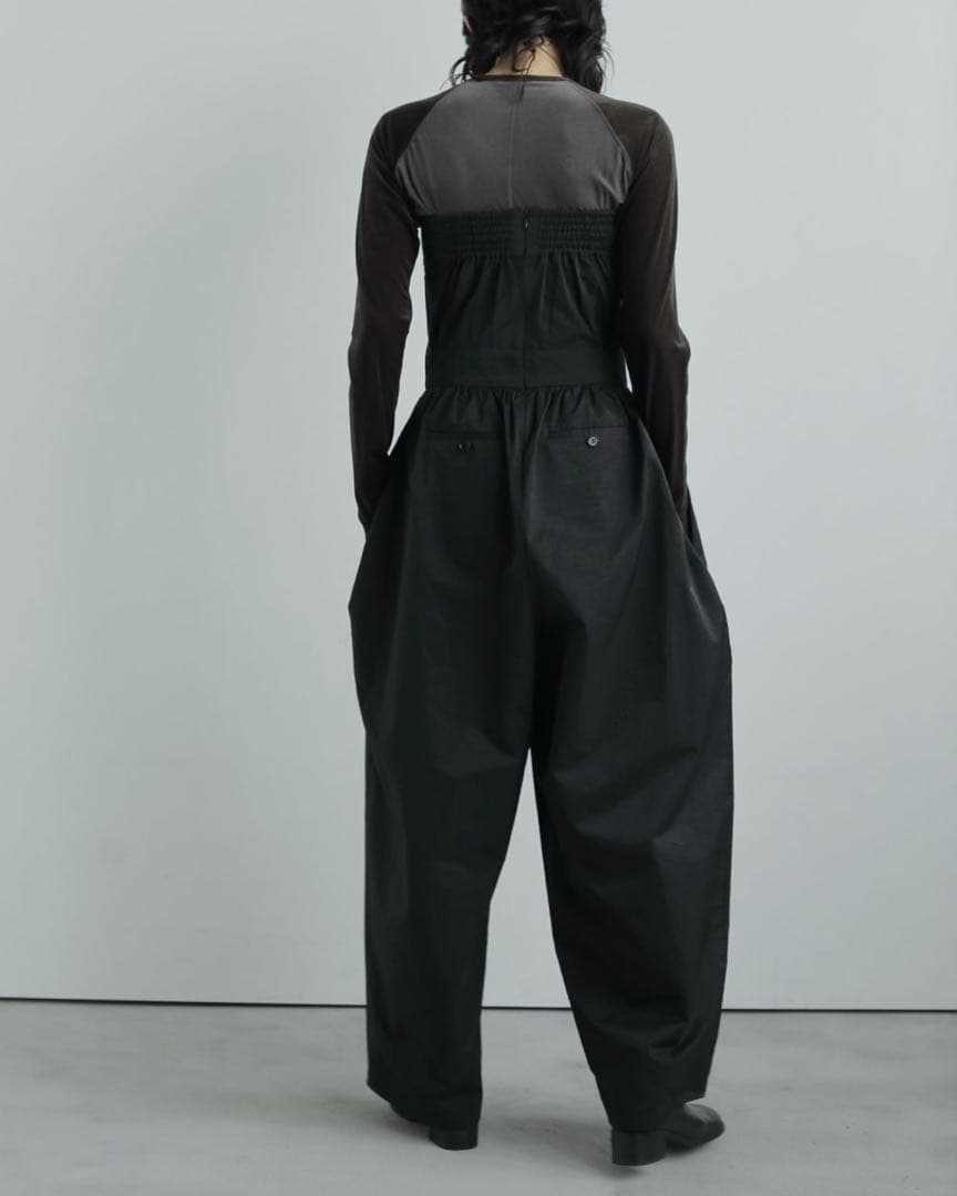 anuke Wide Bare Combinaison ブラック 36