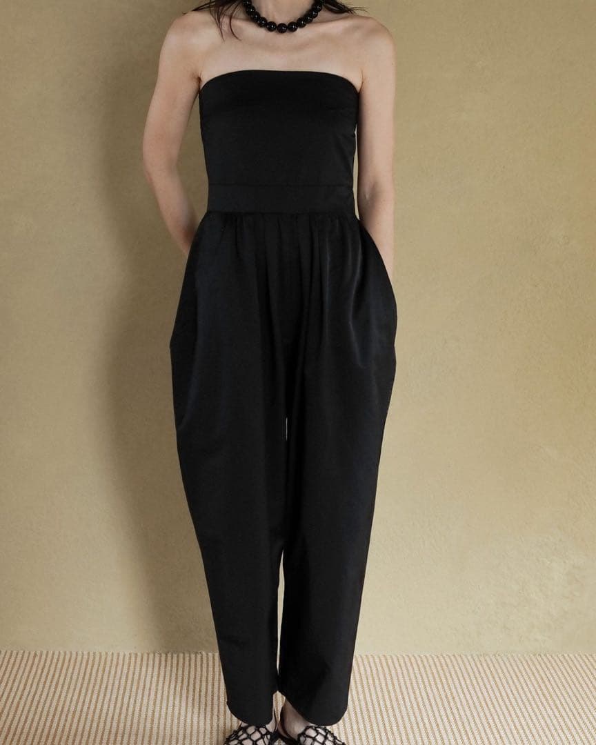 anuke Wide Bare Combinaison ブラック 36