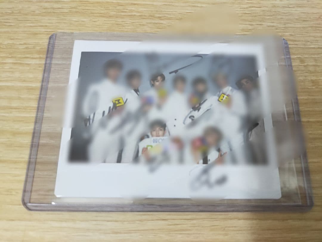 SF9 全員生サイン入り ポラロイド