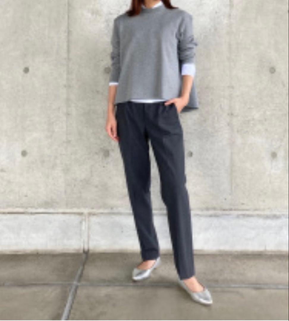 トップス Theory Double Knit LT N A Line Pullover