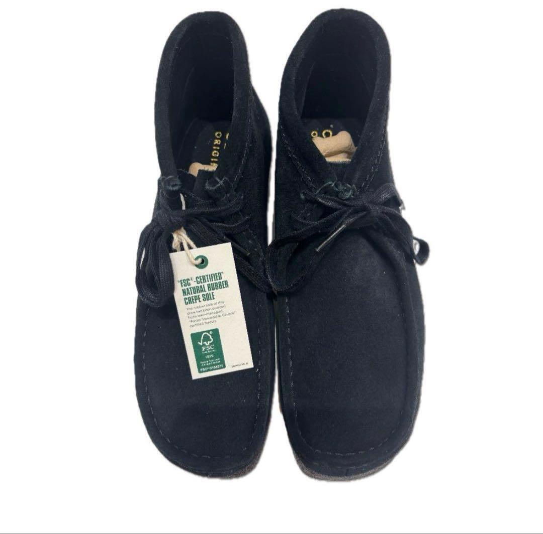 『未使用』clarks wallabee boot ワラビーブーツ　25cm