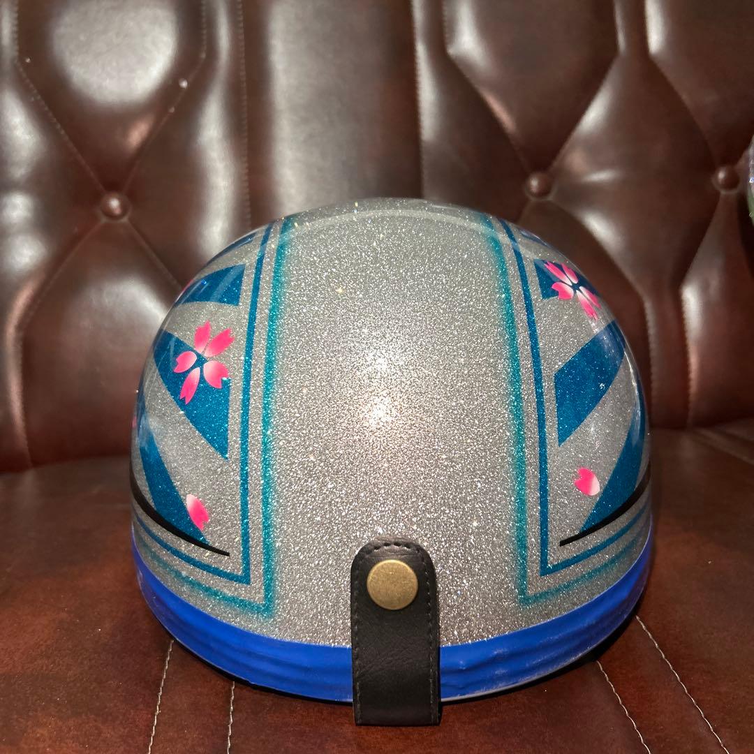 ラメラメ　富士日照　キャンディーブルー　ぼかし　　カスタムコルク半