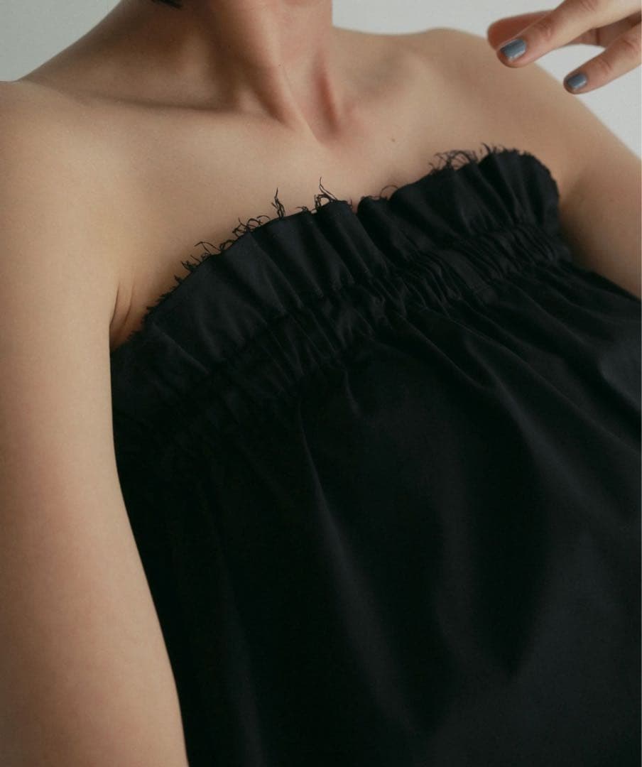 アンヌーク　Cutoff Bare Combinaison ブラック36