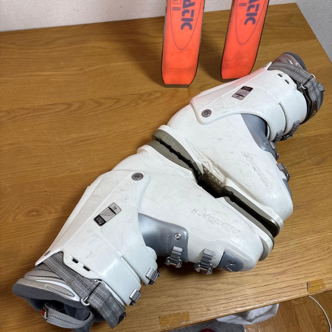 レディーススキーセット　トランソニック　ノルディカ　22.5-23.5cm