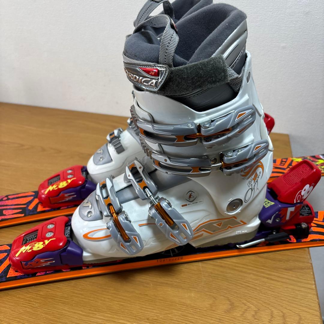 レディーススキーセット　トランソニック　ノルディカ　22.5-23.5cm