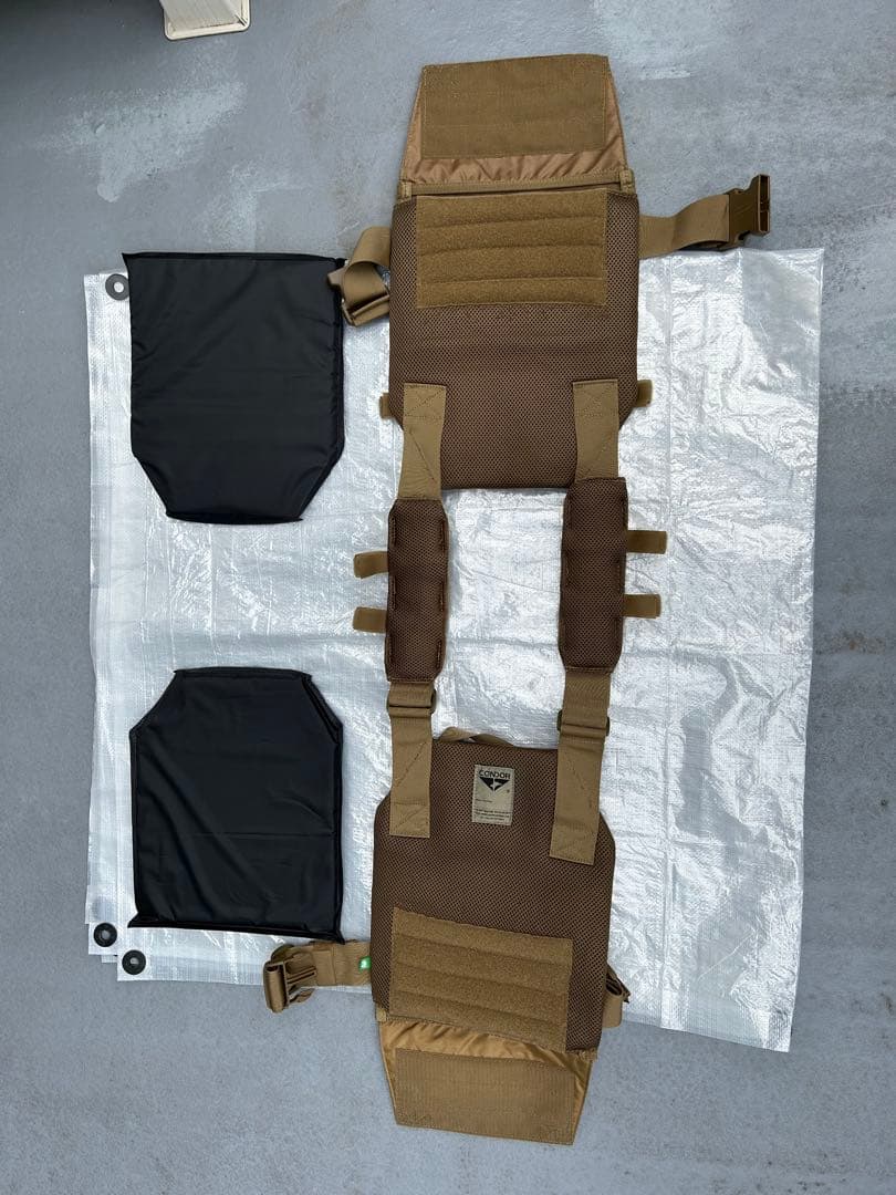 プレートキャリア＋ソフトアーマー＋コンシャツ