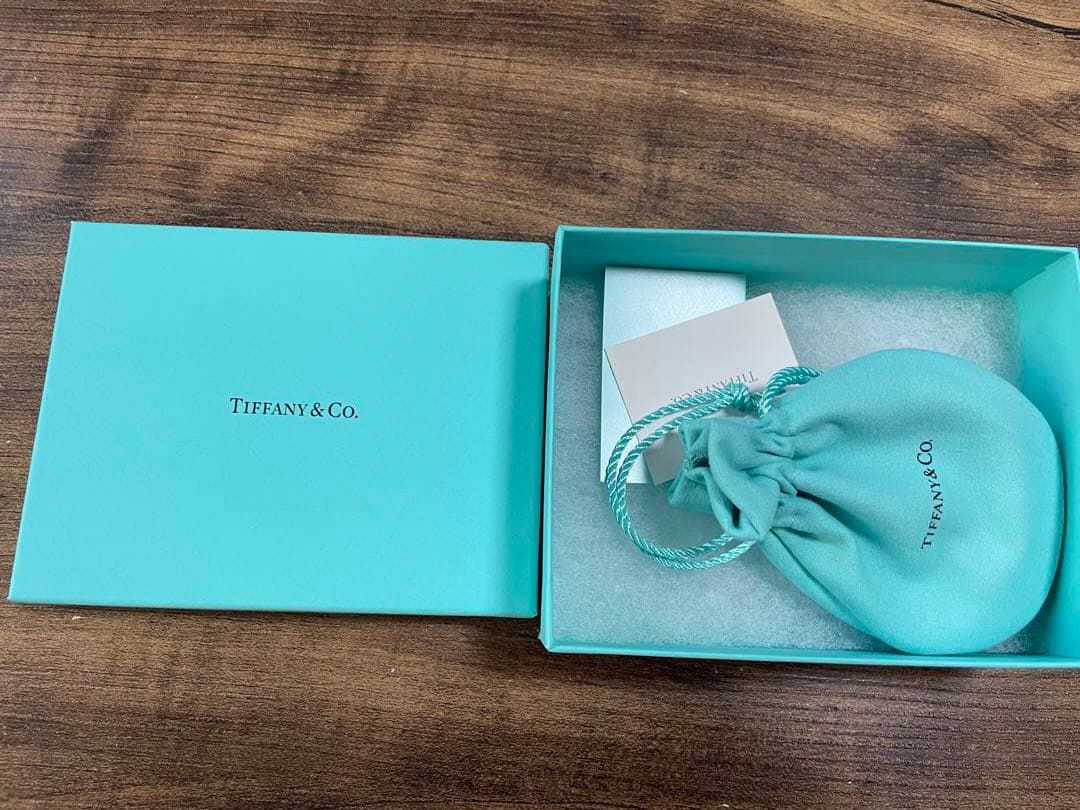 新品未使用　ティファニー　ハート タグ キーリング