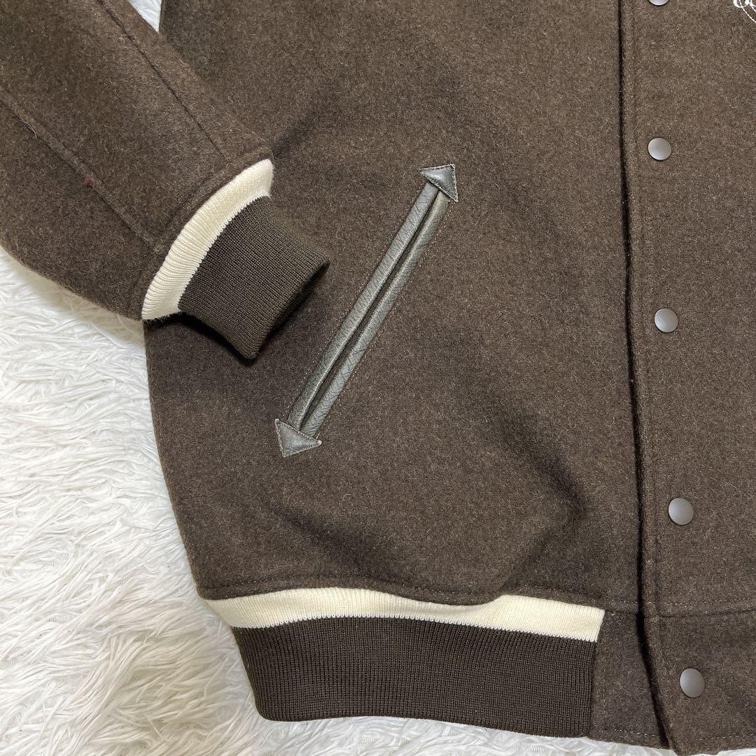 ショル様用 【極美品】スワッガー SWAGGER スタジャン ウール ブラウン