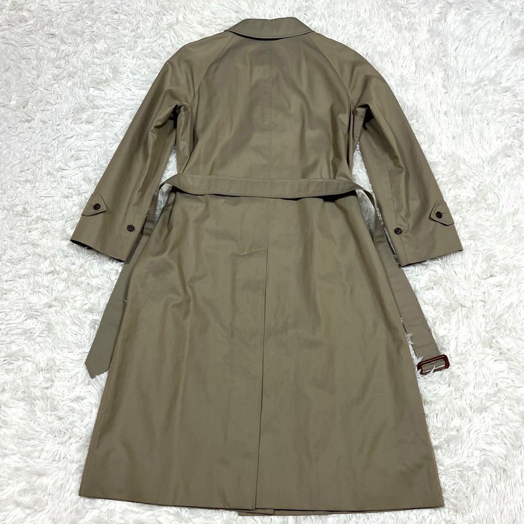 美品✨バーバリーBurberrys ベルト付きステンカラーコート ノバチェック