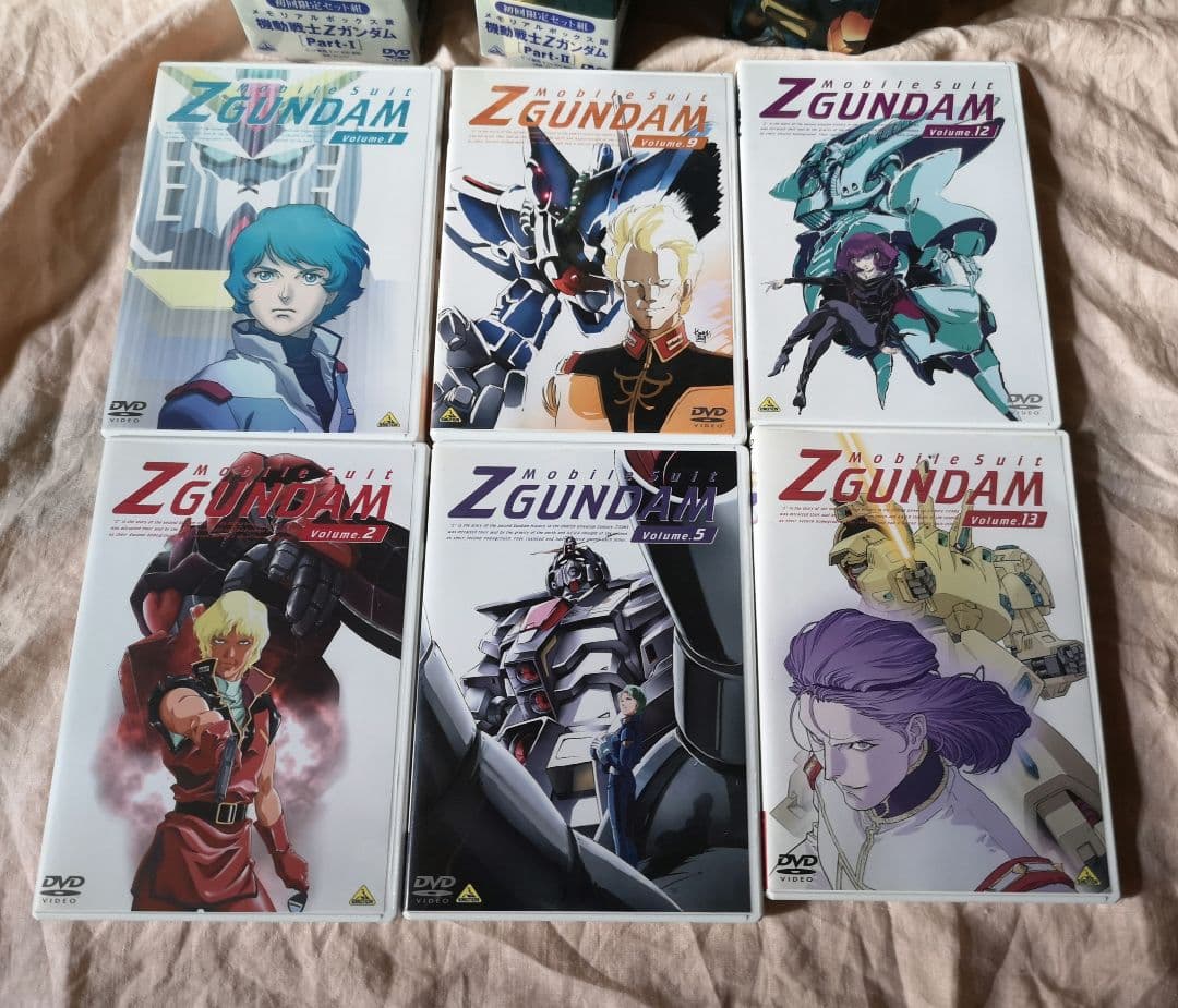 メモリアルボックス版 機動戦士Zガンダム Part-Ⅰ～3,初回限定版　特典付