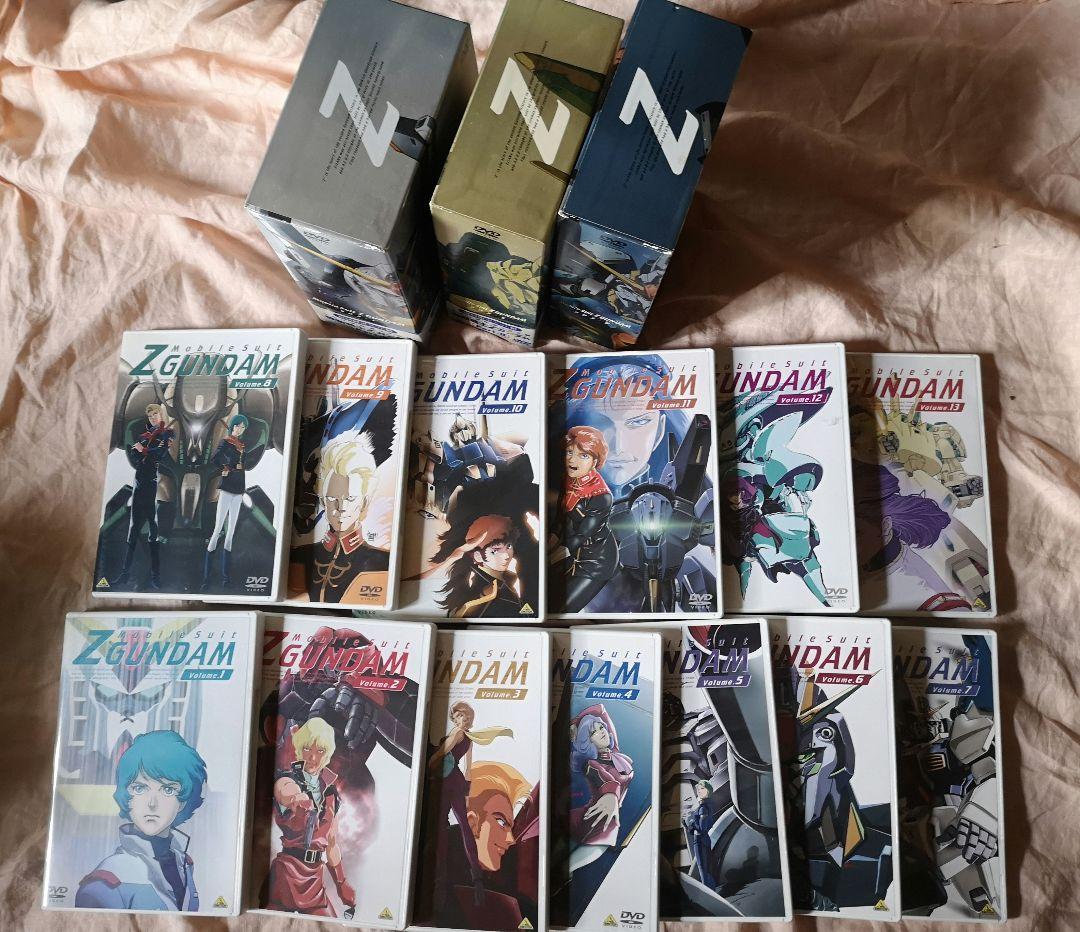 メモリアルボックス版 機動戦士Zガンダム Part-Ⅰ～3,初回限定版　特典付