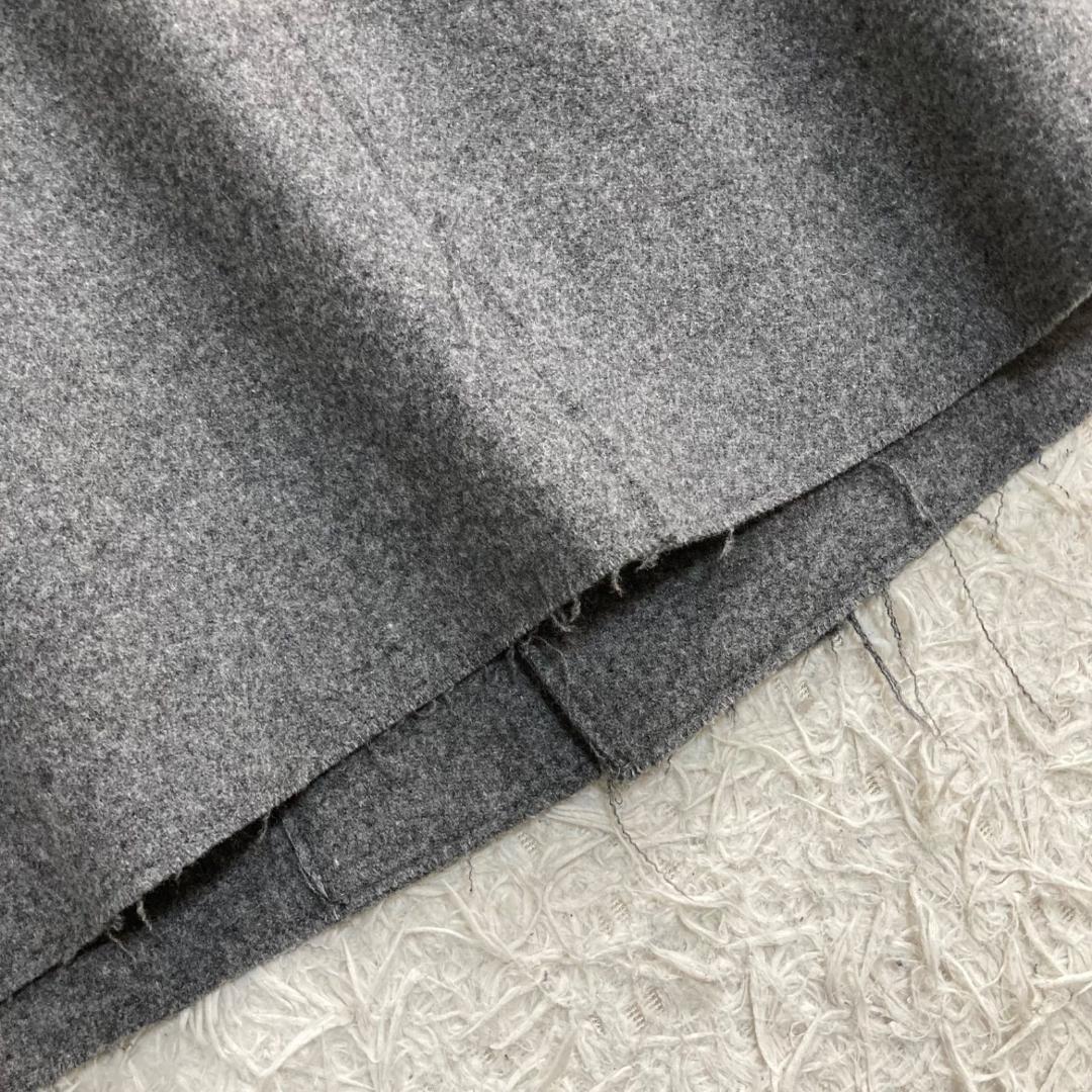 15870✨美品✨メゾンスペシャル/リバーメルトンフードコート/M/ウール