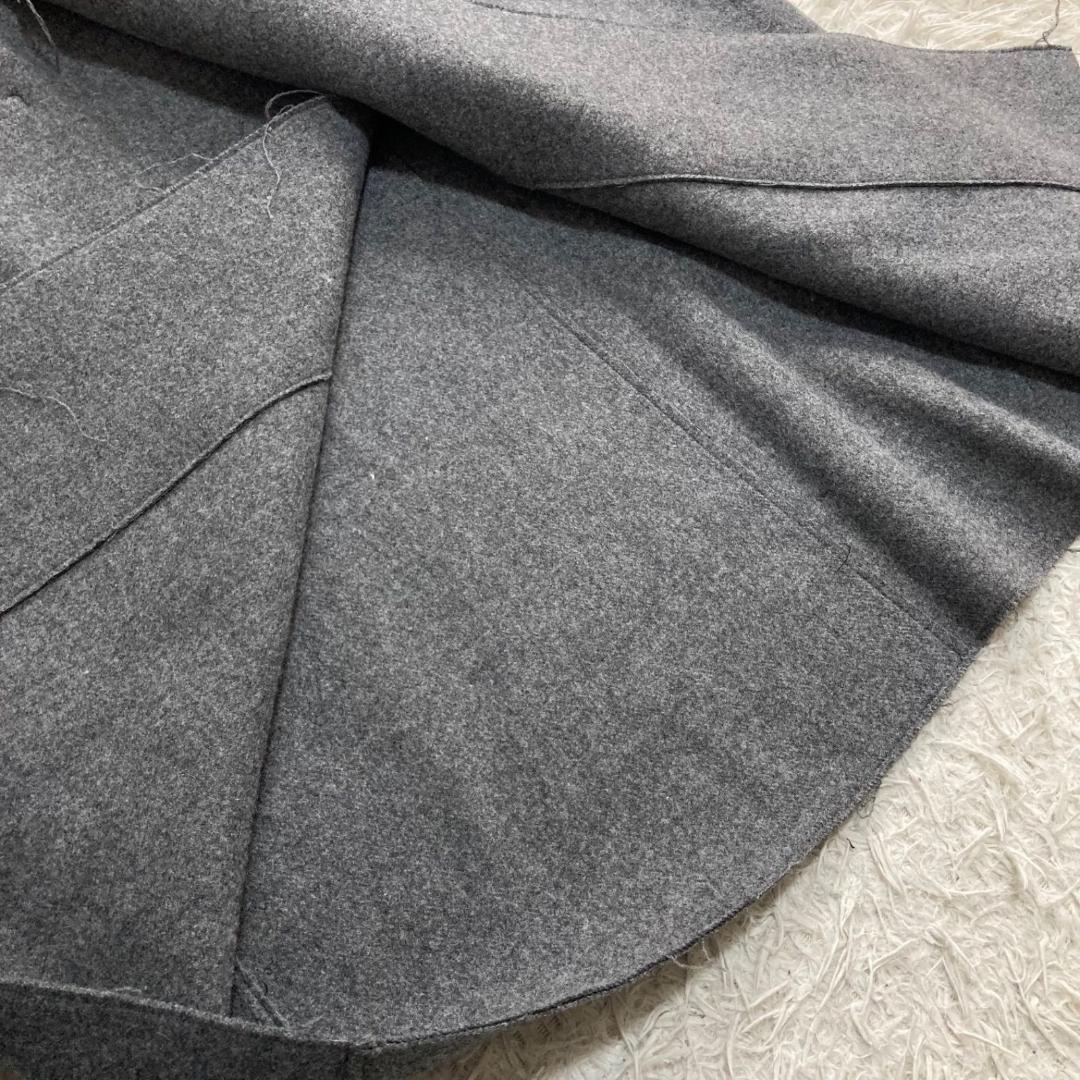 15870✨美品✨メゾンスペシャル/リバーメルトンフードコート/M/ウール