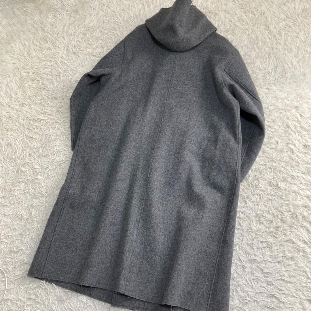 15870✨美品✨メゾンスペシャル/リバーメルトンフードコート/M/ウール