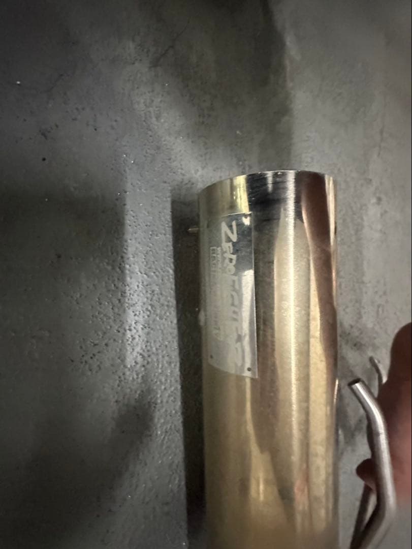 ゼロファイターマフラー一式 ge8フィットRS