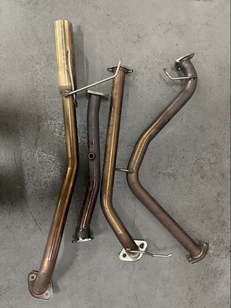 ゼロファイターマフラー一式 ge8フィットRS