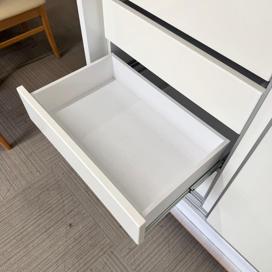 定価数十万♪ モリタインテリア 140cm幅ダイニングボード 食器棚 キッチン