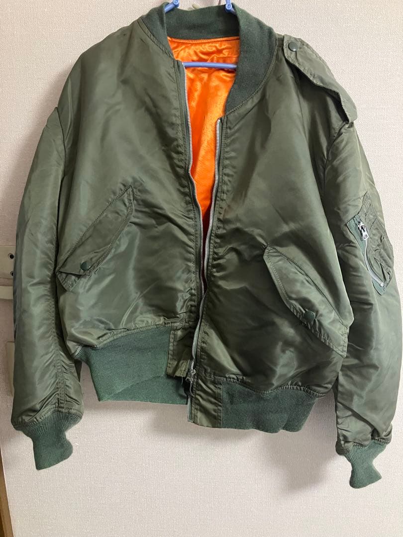 ラ*ラ様 MA-1 フライトジャケット LARGEサイズ（L）　MIL-J-74