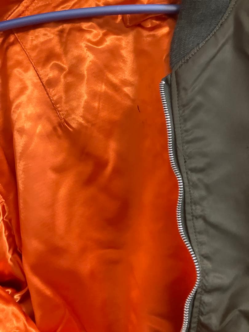 ラ*ラ様 MA-1 フライトジャケット LARGEサイズ（L）　MIL-J-74