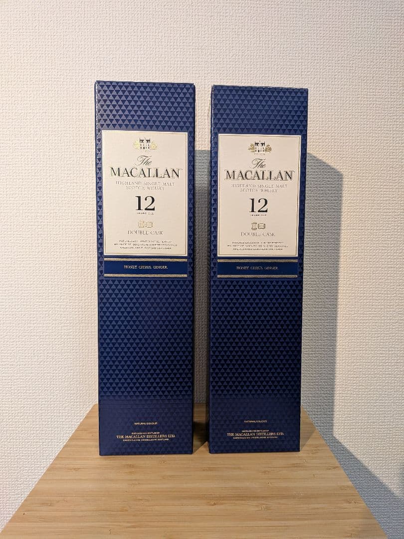 【2本セット】ザ・マッカラン 12年 ダブルカスク（2022年ボトリング）