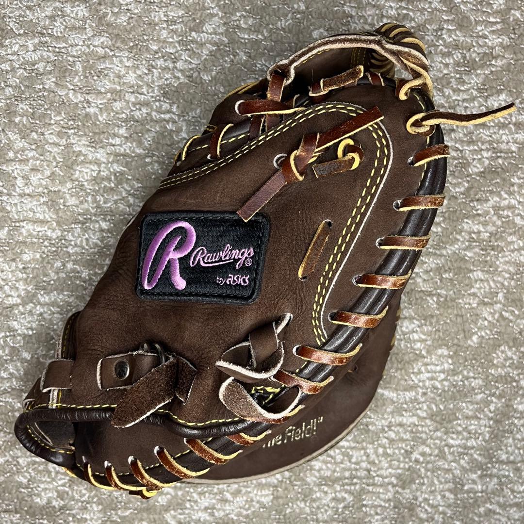 【希少】Rawlings by asics 一般軟式用キャッチャーミット