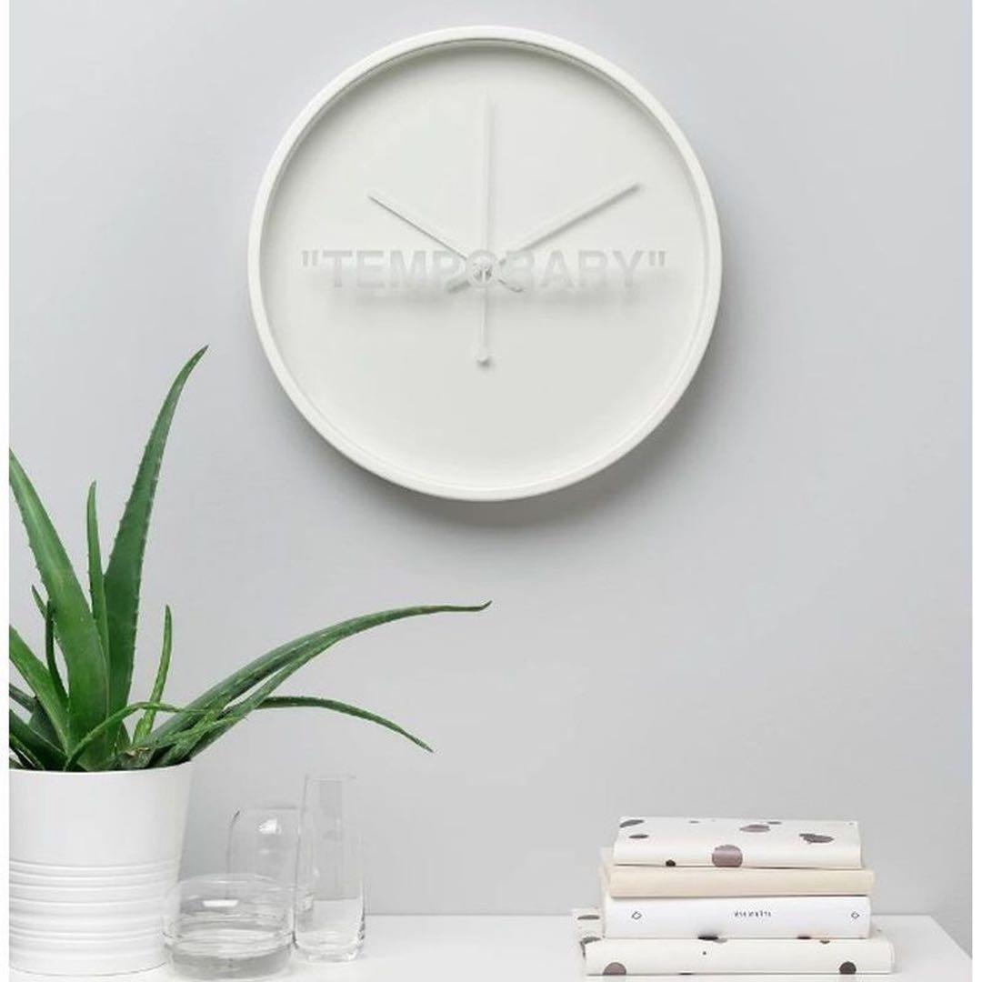 【新品未開封】IKEA×VIRGIL ABLOH ウォールクロック　壁掛け時計