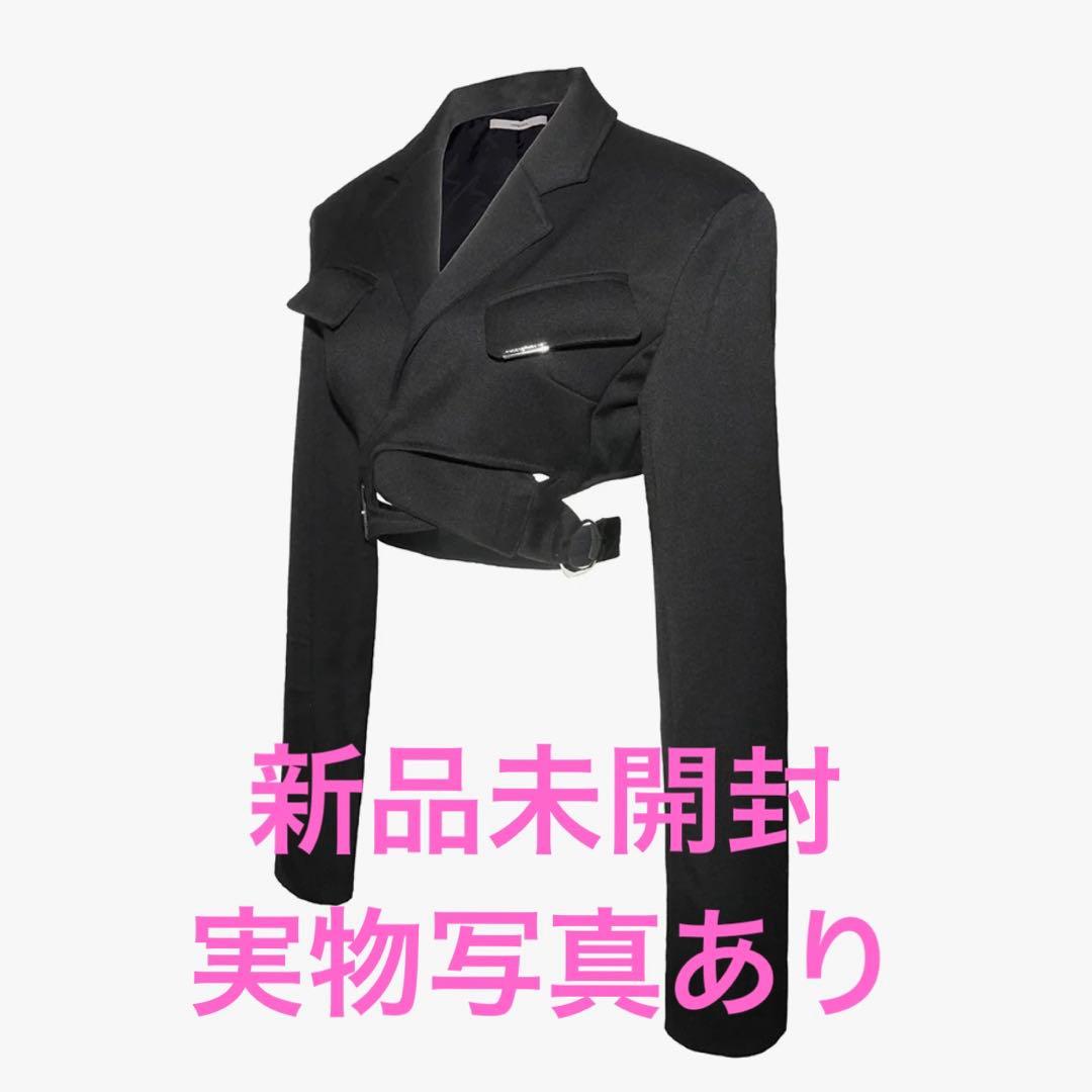 ジャケット・アウター theredthread S ring jacket cropped