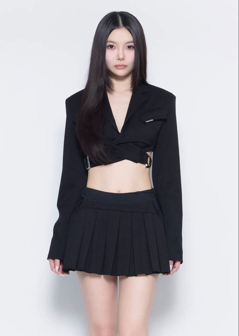 ジャケット・アウター theredthread S ring jacket cropped