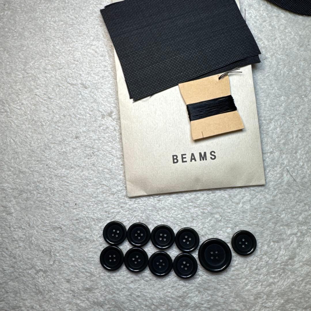 ドラゴン様62 新品　ビームスエフ　カノニコ　スーツ　46 チャコールグレー　M