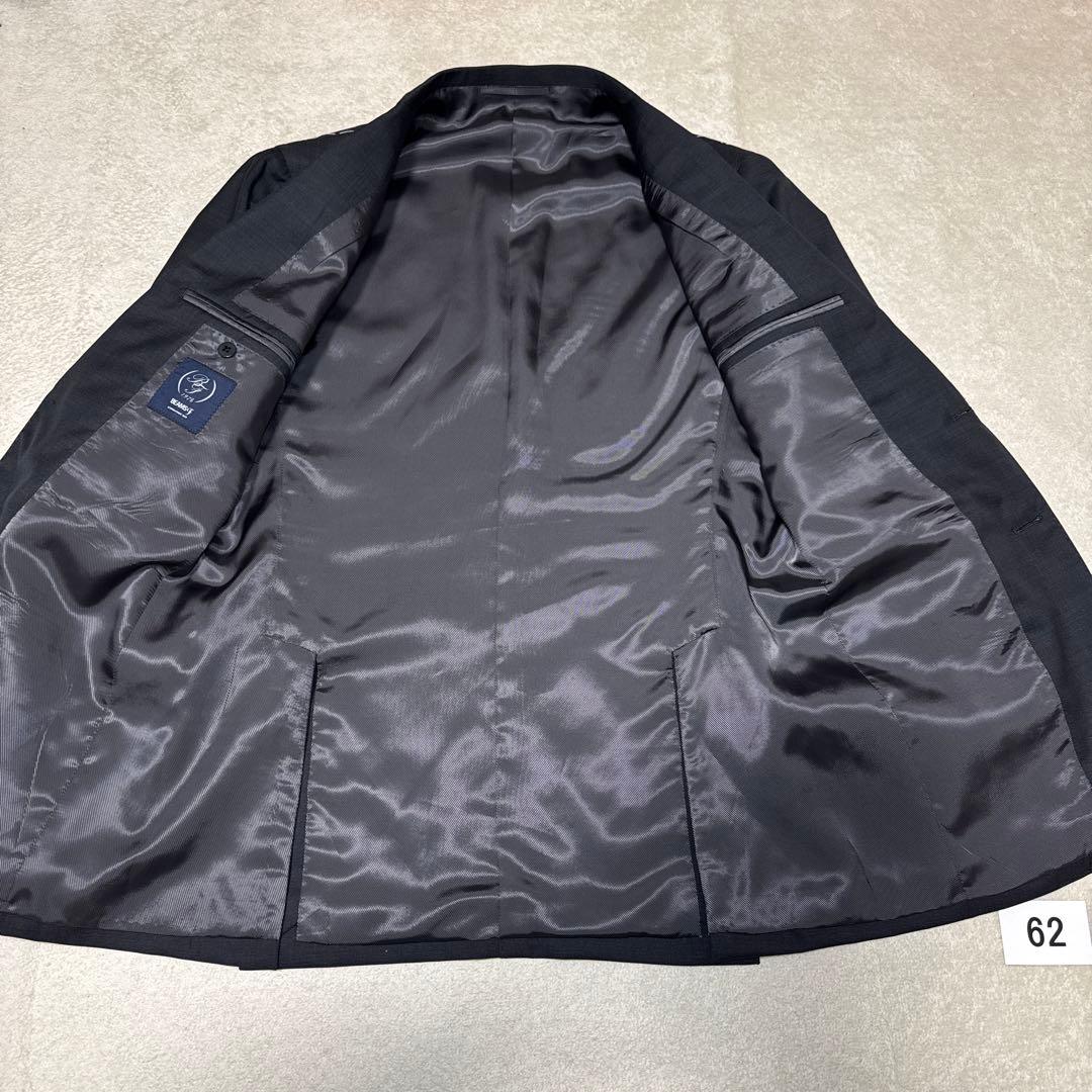 ドラゴン様62 新品　ビームスエフ　カノニコ　スーツ　46 チャコールグレー　M