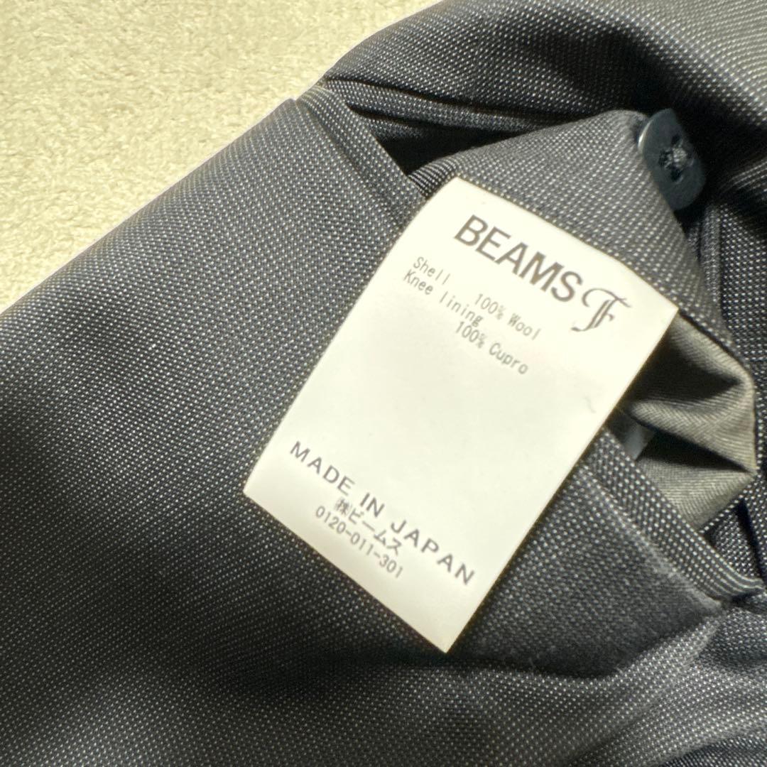 ドラゴン様62 新品　ビームスエフ　カノニコ　スーツ　46 チャコールグレー　M